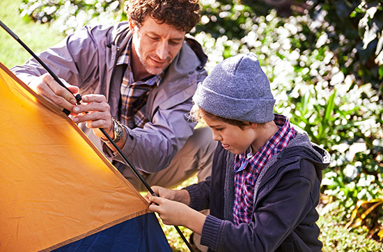 Vater & Sohn Erlebnis-Camp in Tirol (3 Tage)